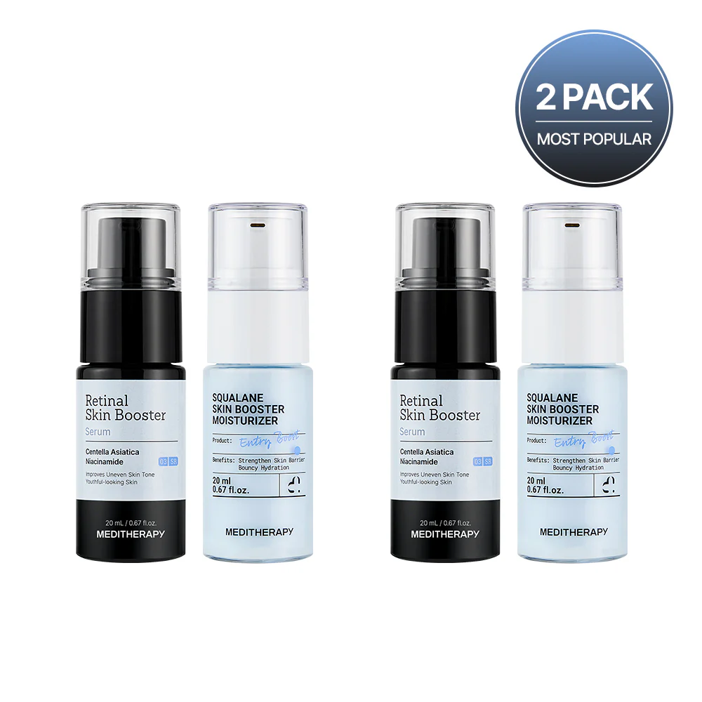 2-Step Korean Glass Skin Duo β Retinal & Squalane - Image 11