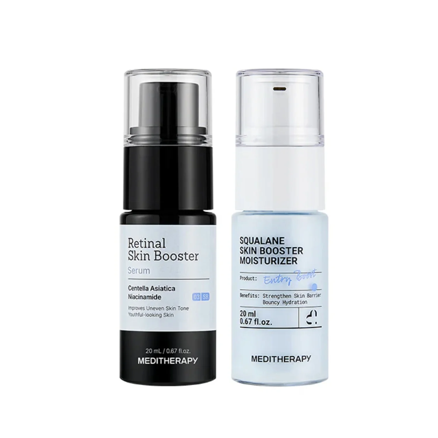 2-Step Korean Glass Skin Duo β Retinal & Squalane - Image 12