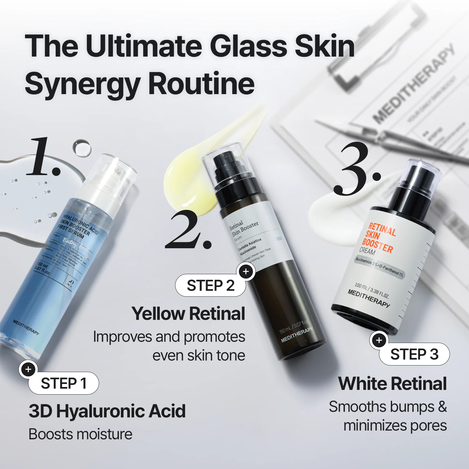 Retinal Skin Booster Cream - Clear, Flawless Glass Skin Texture - Image 8