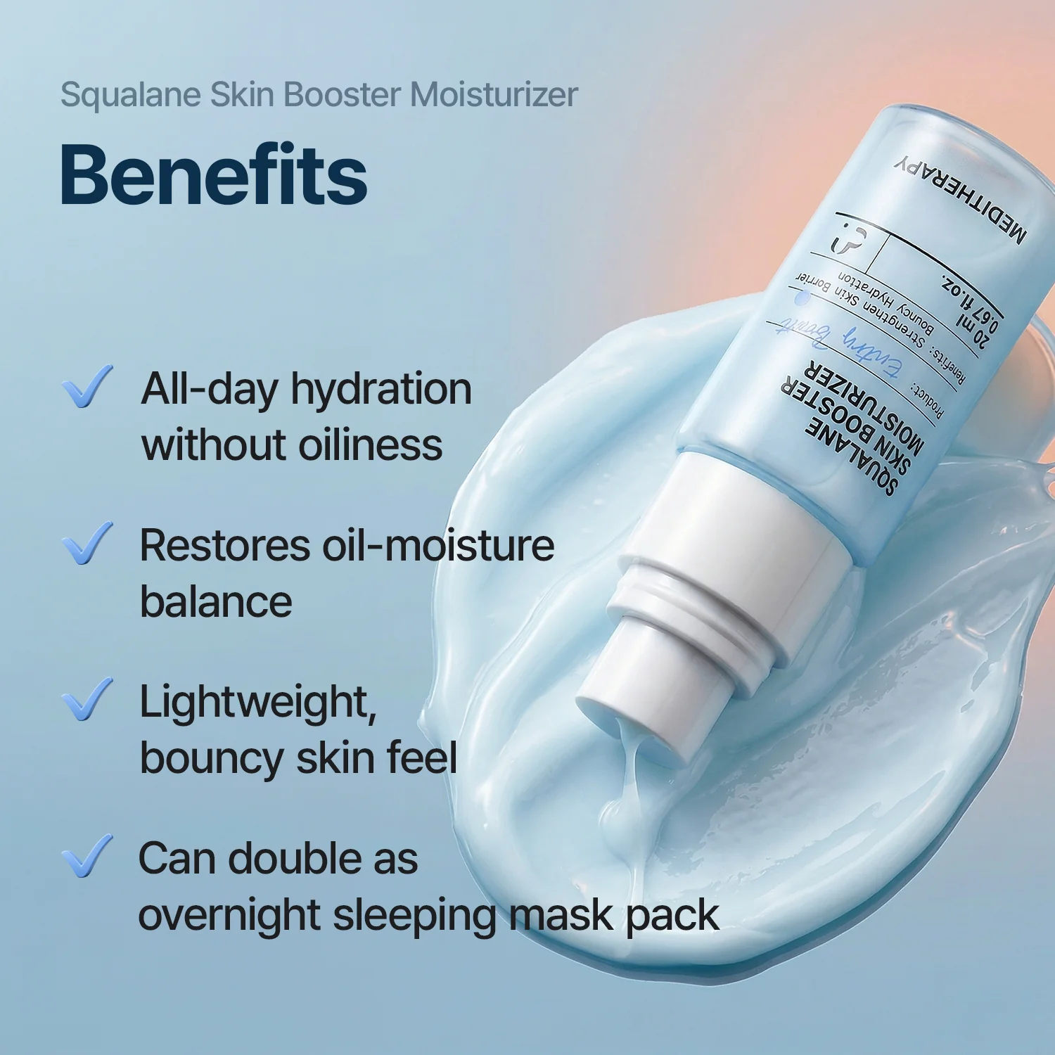 3-Step Korean Glass Skin Trio — Retinal, Hyaluronic Acid & Squalane Moisturizer - Image 5